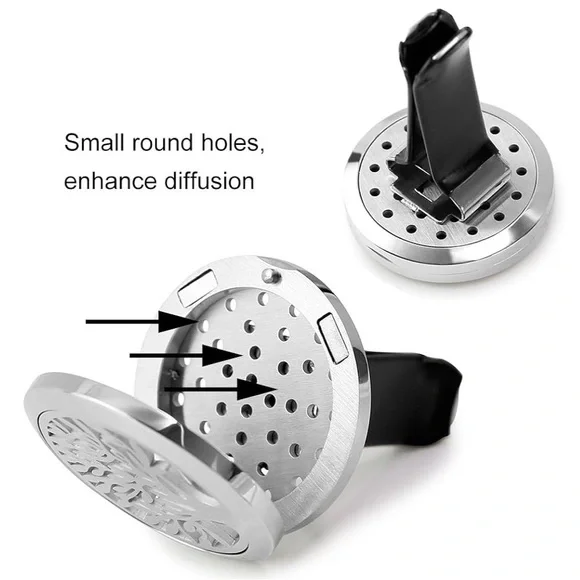Aromatherapy Essential Oil Car Vent Diffuser | Refillable Air Freshener - Picture 6 of 7